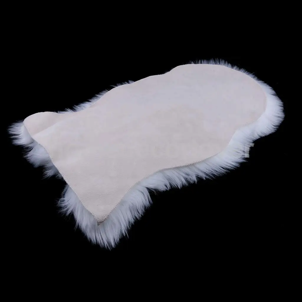 40x60cm Sheepskin Fluffy Skin Faux Fur Fake Rug Mat Rugs For Living Room Bedroom Sofa Floor 