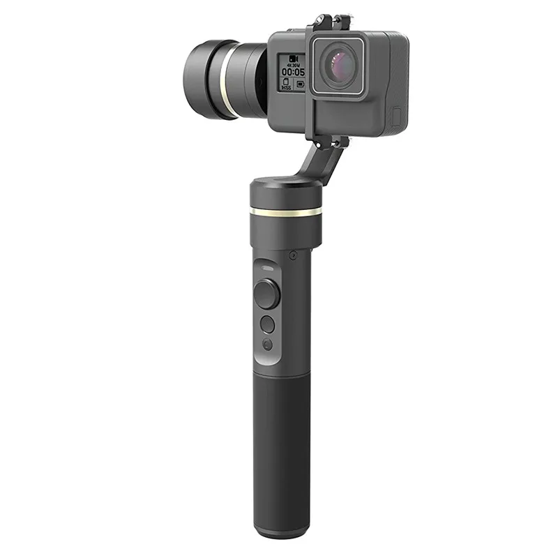 

Feiyu Tech G5 3-Axis Handheld Gimbal Action Camera Stabilizer Splash-Proof Design for HERO5 HERO4 HERO3