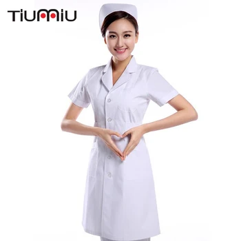 

New Women Hospital Long Short Sleeves Medical Scrub Fashionable Design Clothing Dental Scrubs Beauty Salon Doctor Nurse Uniforms