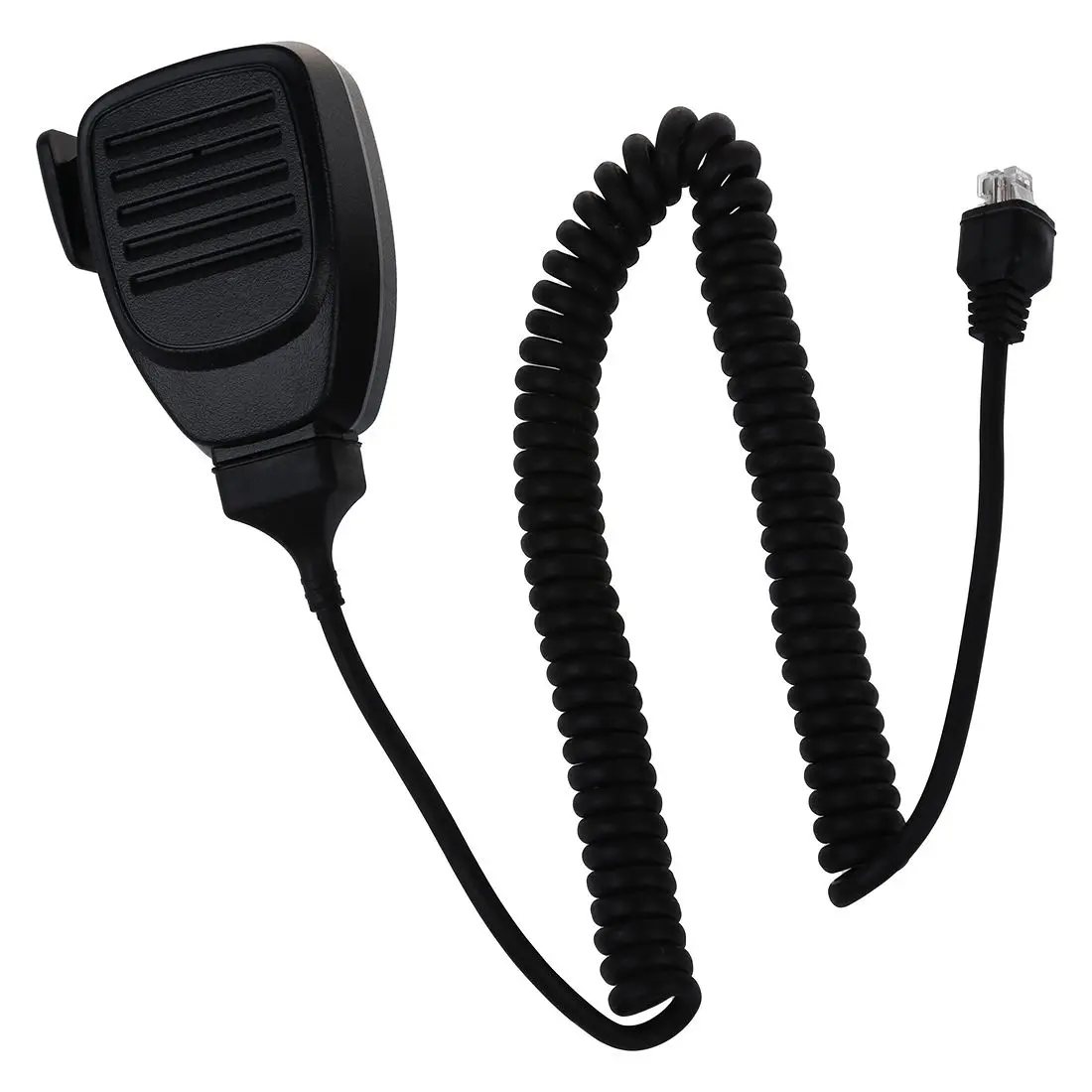 Black Blk катушка шнур ручной динамик микрофон для Kenwood TK-868G - Цвет: Black