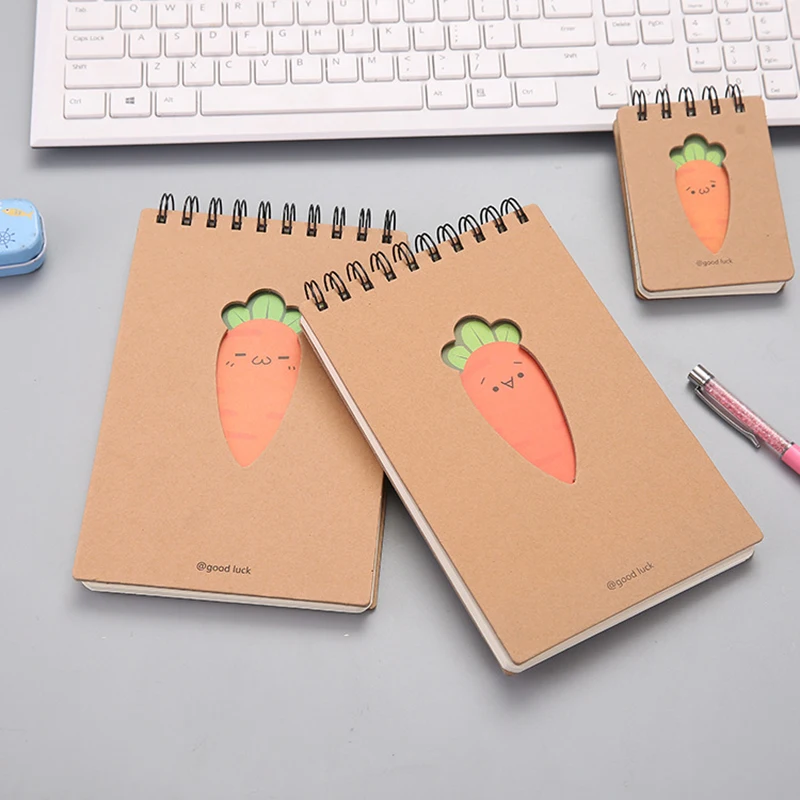 aliexpresscom buy a5 a7 cute coil notebook paper radish