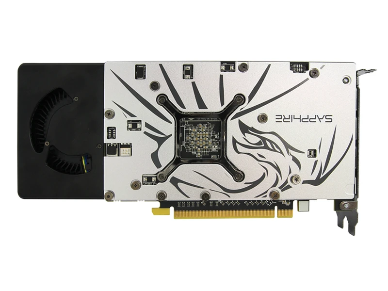 Usado. sapphire rx470d 4g d5 ddr5 pci express 3.0 placa gráfica de jogos de computador hdmi dp