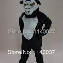 Маскоты черный ожесточенные bull Маскоты костюм для взрослых Размеры персонажа из мультфильма костюм карнавал необычные костюм