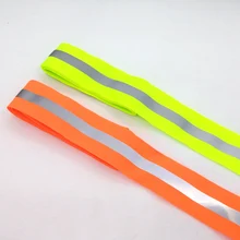 50 мм x 15 мм* 3 м/Лот, оксфордская светоотражающая ткань швейная лента, ПРИШИТАЯ на светоотражающую ленту для сумок для одежды высокая видимость