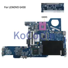 KoCoQin материнская плата для ноутбука LENOVO G430 материнская плата JIWA1 LA-4211P GM45