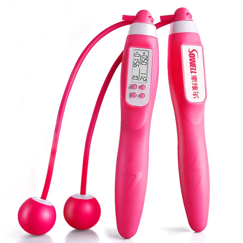 Electronic counting Jump Ropes Sports Fitness Crossfit Exercise Fast Speed Counting Skip Rope with rope