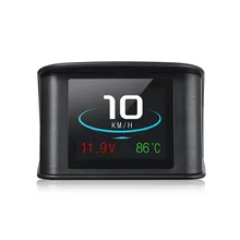 Hud gps OBD компьютерный автомобильный проектор скорости цифровой измеритель скорости Дисплей Расход топлива Датчик температуры диагностический инструмент