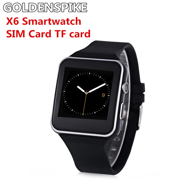 baratas Relógio inteligente X6 Para Homens Android Phone 1.54 HD OGS Pulseira Pulso Apoio Max TF Cartão de 32 GB Sim Bluetooth Smartwatch