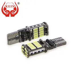 KEIN 2 шт. W5W светодио дный T10 лампы 26SMD CANBUS DRL T10 светодио дный 194 168 501 4014 клина стороны сигнальная лампа 6000 К 12 В Тюнинг автомобилей автомобиля