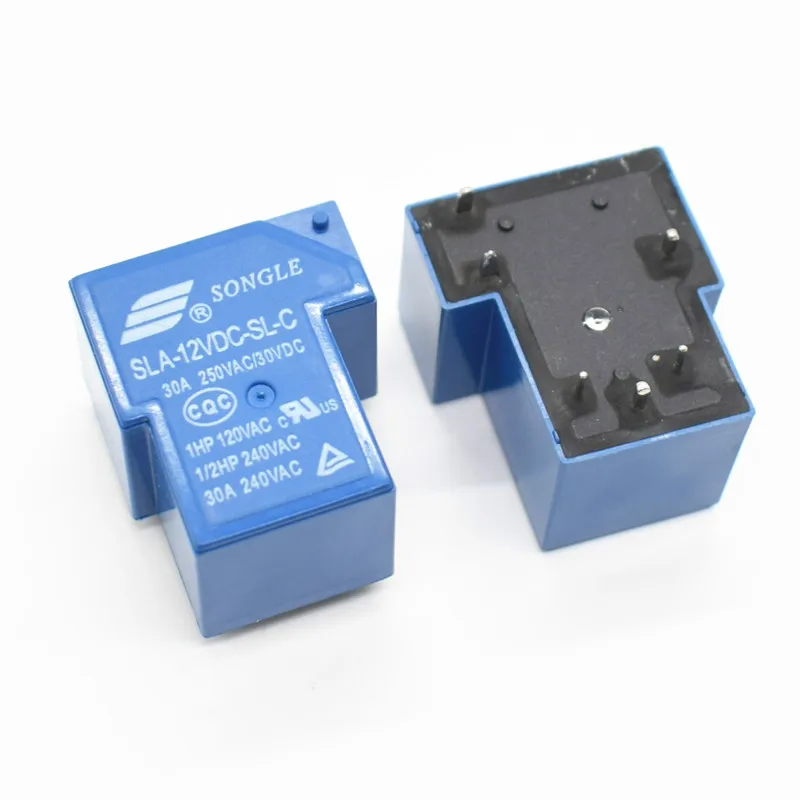 Реле мощности тока 6 контактов 30 А T90 SONGLE|power relay|songle relay6 pin relay |
