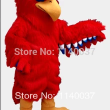 Талисман плюшевые красный Hawk талисмана Орел Сокол обычай Необычные костюмы аниме косплей Mascotte тема маскарадный карнавальный костюм