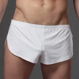 

New Arrival 2015!!! comfortable Sexy Men's Boxer shorts U convex pouch Underwear mens underwear gay 4 Colors Size S M L