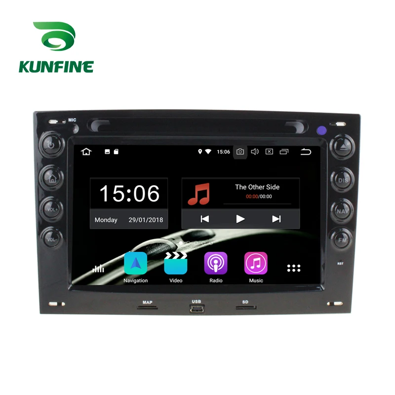 Android Car DVD GPS Navigation Multimedia Player Car Stereo For Renault Megane 2003-2008 8.0 Radio Headunit (5)