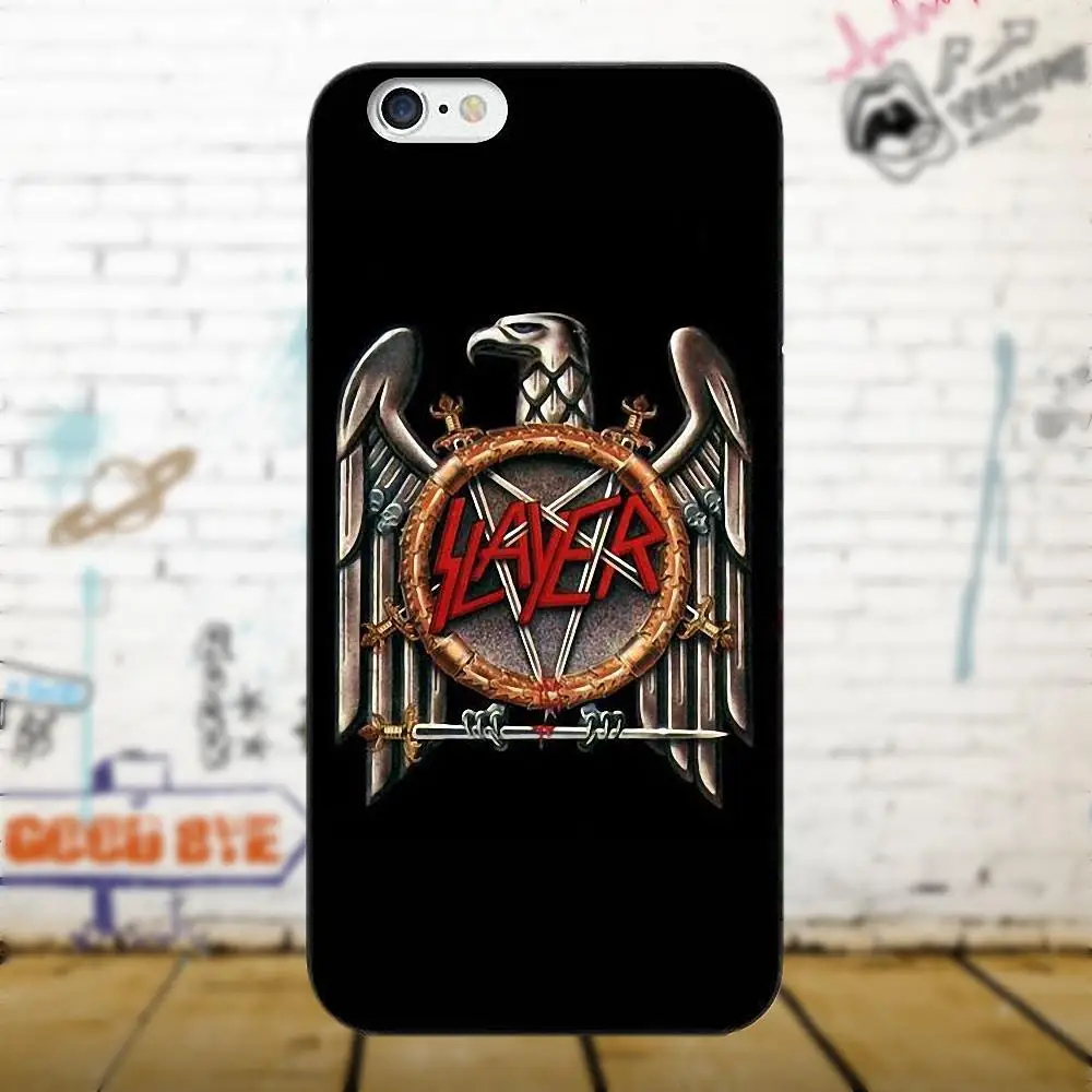 Истребительница Heavy Metal Rock Band удивительно для Apple iPhone X 4 4S 5 5C 5S SE 6 6S 7 8 плюс для LG G3 G4 G5 G6 K4 K7 K8 K10 V10 V20