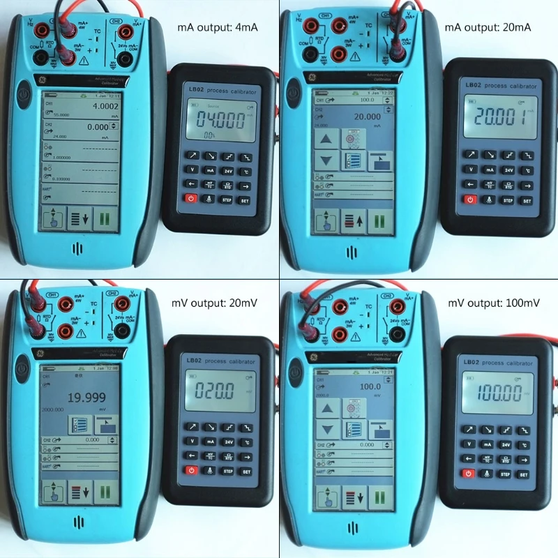 BAOSHISHAN Resistance Current Voltmeter Signal Generator Source Process Calibrator 4-20mA/0-10V/mV LCD Display BAOSHISHAN Resistance Current Voltmeter Signal Generator Source Process Calibrator 4-20mA/0-10V/mV LCD Display