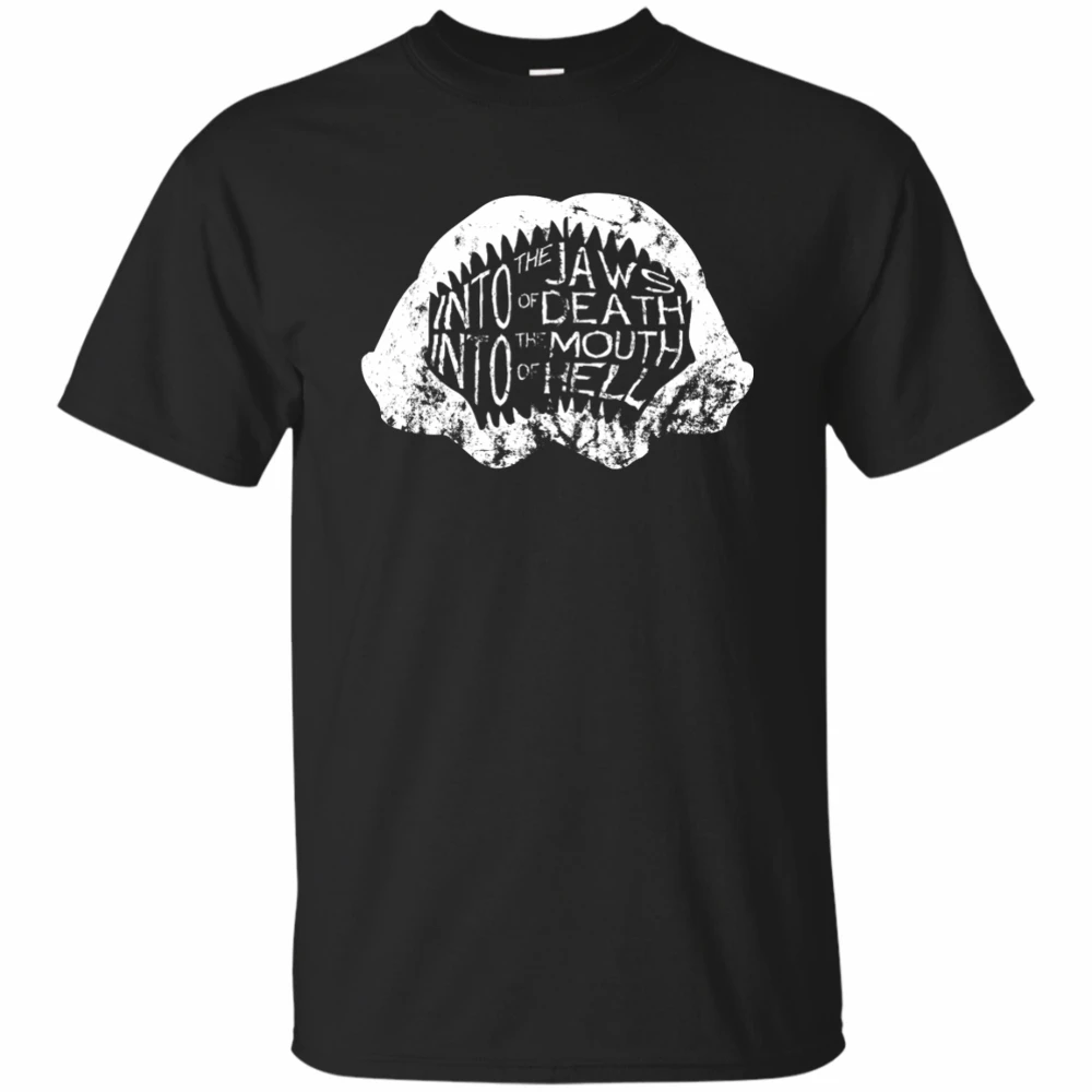 

Into The Jaws of Death Into The Mouth of Hell Charge Light Brigade Poem Tshir Men Casual Tee
