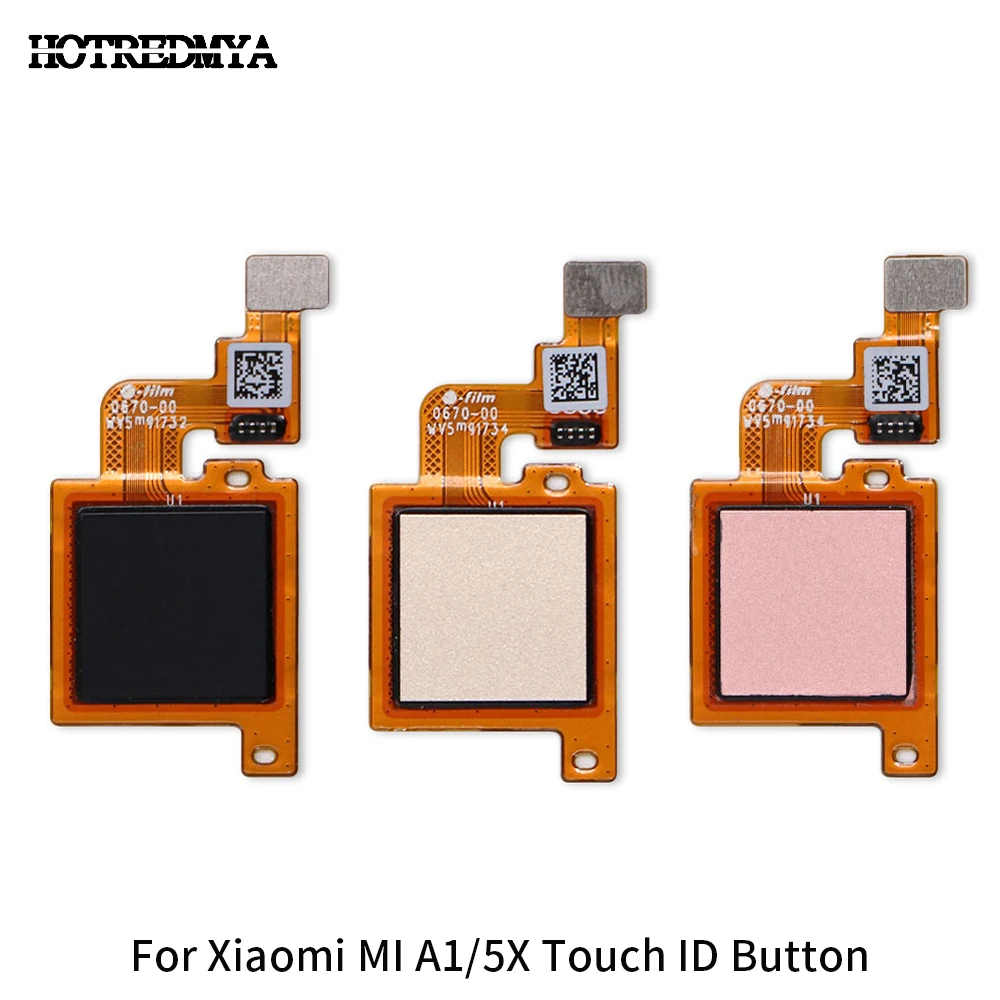 

Fingerprint Scanner Sensor For Xiaomi Mi A1 5X MiA1 Mi5X Home Button Touch ID Return Key Flex Cable Repair Replacement Parts