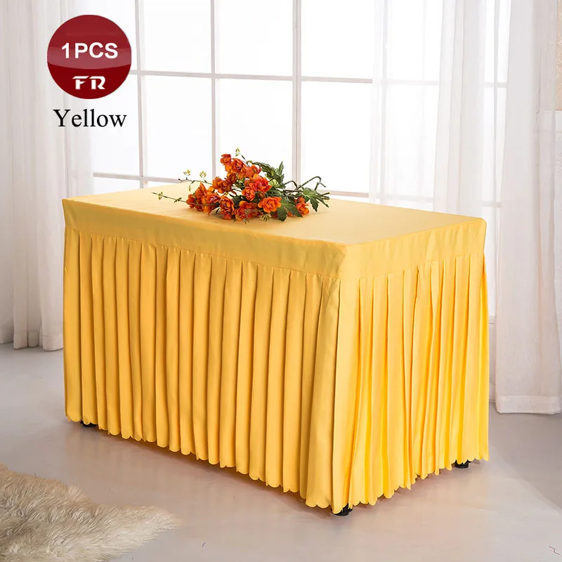 Tablecloth Table Skirt 1PC for Wedding Party Event Hotel Outdoor