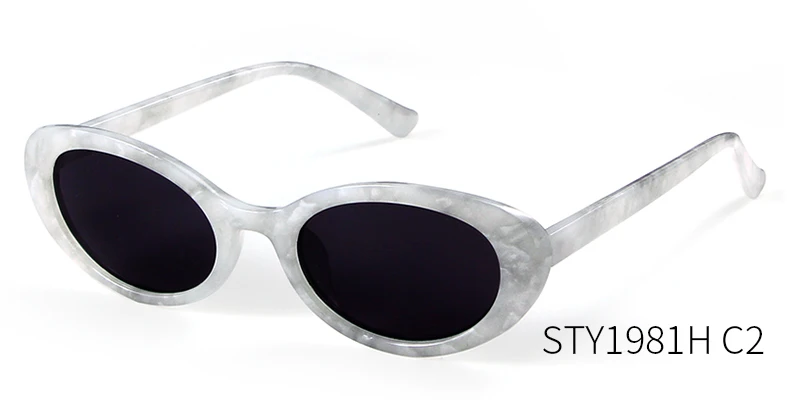 Длинные солнцезащитные очки с мраморным узором, Овальные Солнцезащитные очки для женщин и мужчин, фирменный дизайн, винтажные очки Oculos De Sol Feminino Gafas - Цвет линз: C2