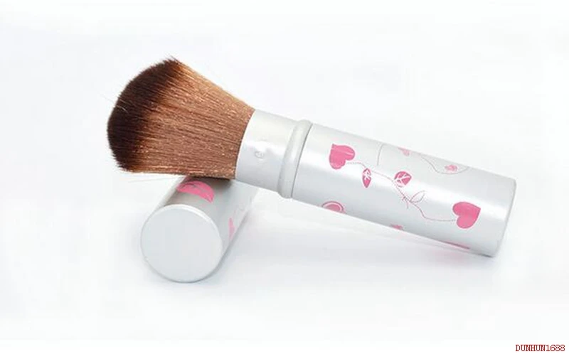 Pincel de Blush Ondulado de Seda de Nylon Telescópica Cabelo Alergia Beleza Ferramentas Multi-cor Opcional 8 Cheap Aplicador de sombra