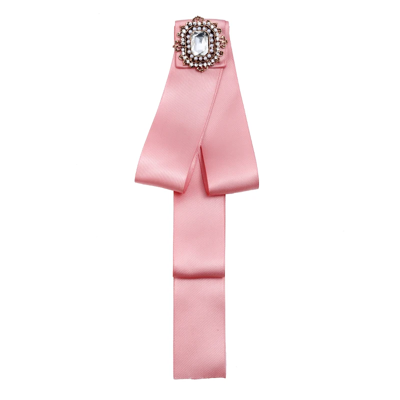 Новинка, тканевый галстук из блестящей ленты, мужская модельная рубашка, милый симпатичный с кристаллами, бантиками для женщин, Brincos, вечерние галстуки на шею, Duftgold