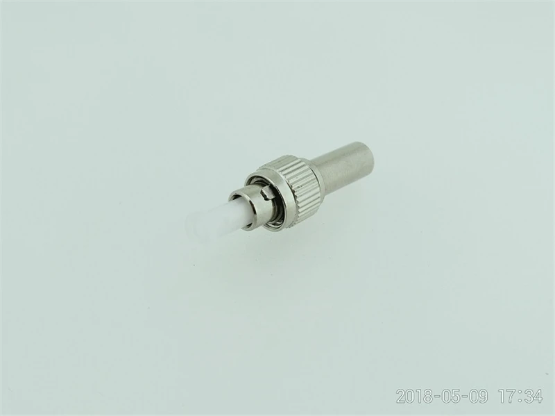 module Part for FC bare fiber adapter Accessory for FC UPC bare optical fibre ftth coupler testing silver factory ELINK 10pcs