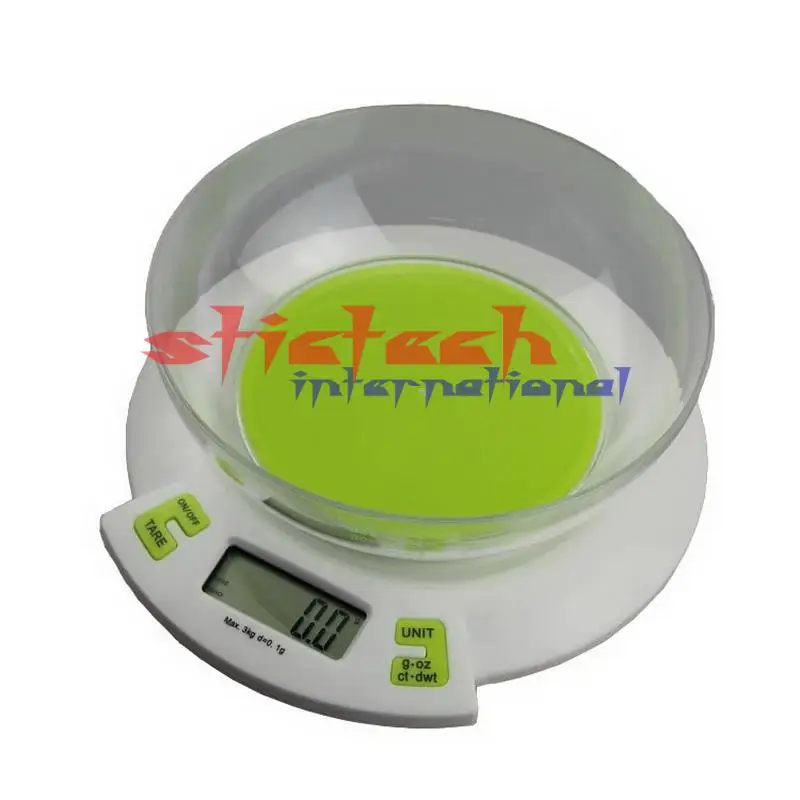 

by dhl or ems 10pcs 3kg x 0.1g Digital Scales for Food Die Postal Balance of Kitchen Scale Cooking Tools Electronic Weight Scale