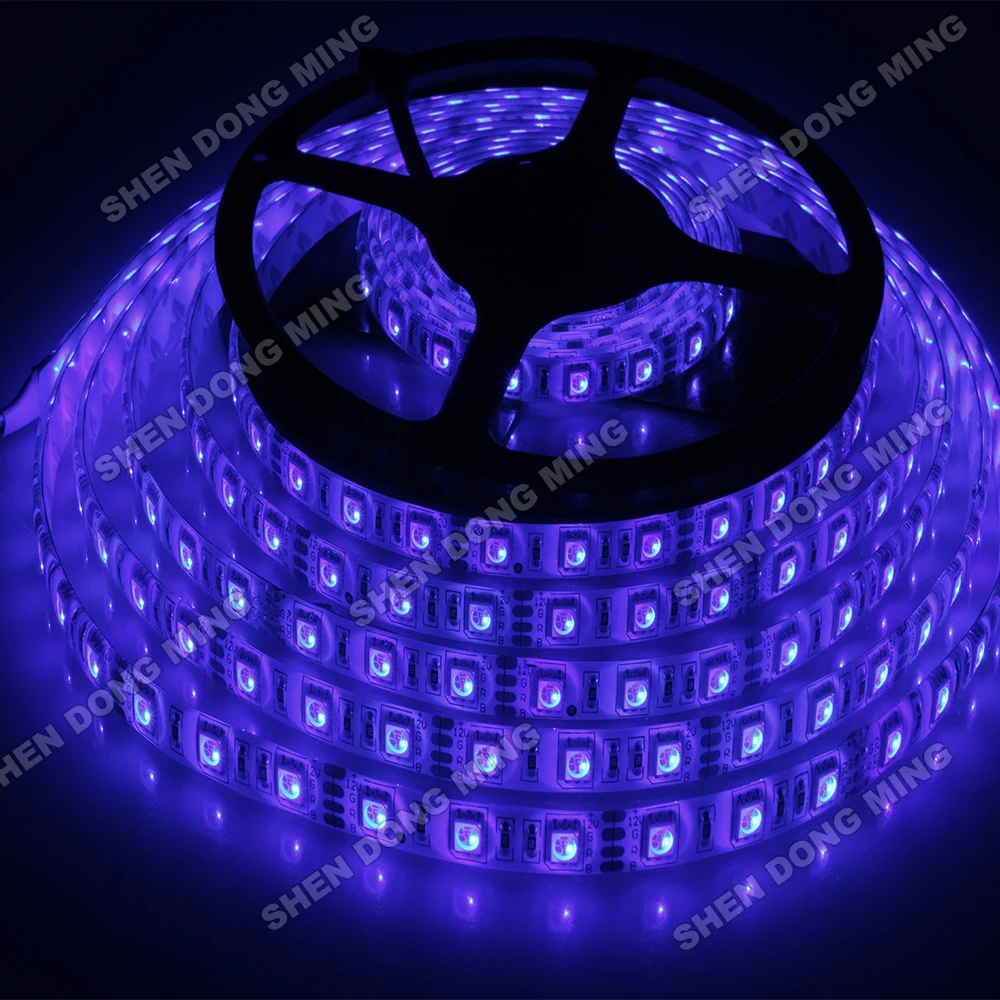 Водонепроницаемая светодиодная лента IP65 RGB 5050 60 светодиодов/м 5 м 300 светодиодов