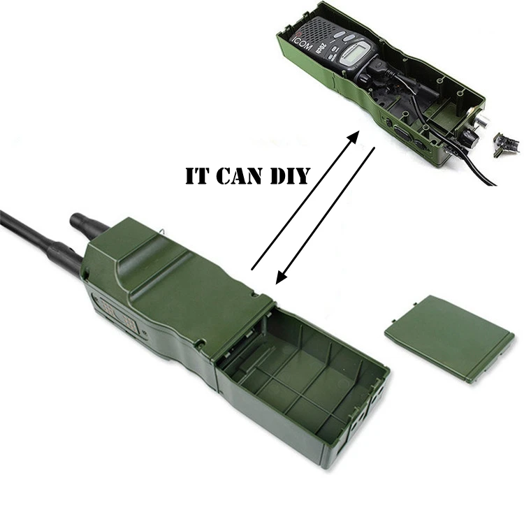 Tactical Airsoft Military PRC 148 Dummy Radio Case Talkie Walkie Radio Pouch Pocket PRC-148 Accessory Antenna Package