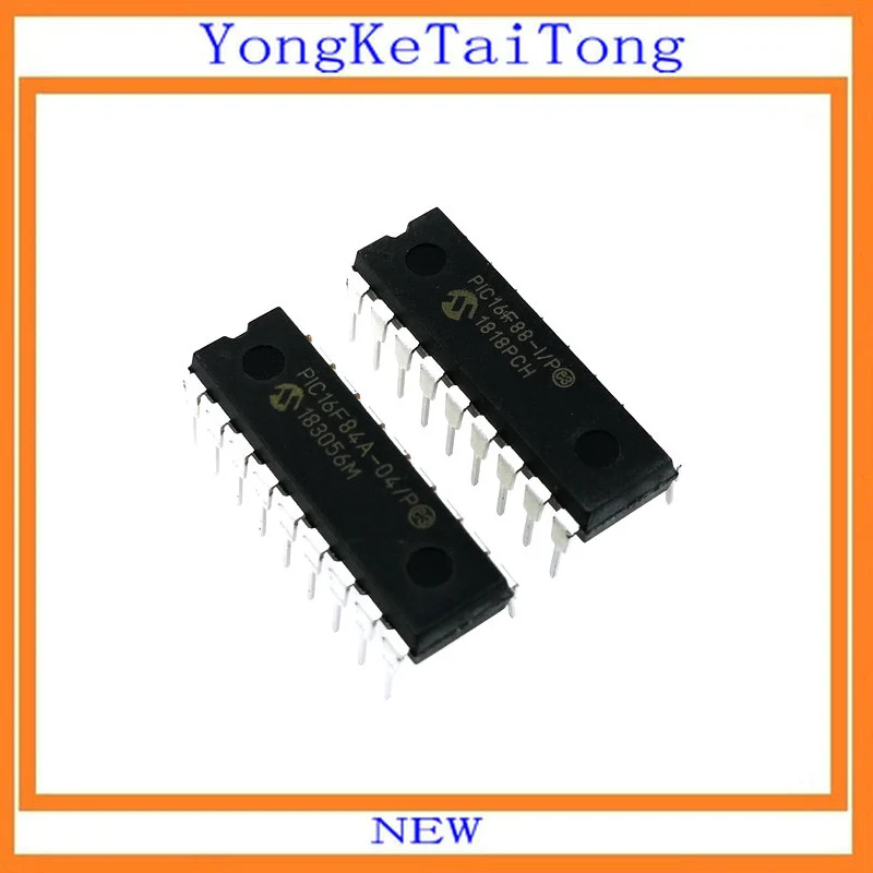 

5PCS IC PIC16F84A-04/P PIC16F88-I/P 16F88-I/P 16F88 DIP18 PIC16F88 16F84
