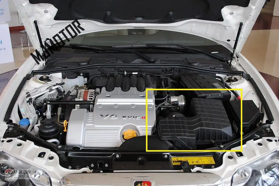 Коробка воздушного фильтра в сборе. С фильтрующим элементом для китайского SAIC ROEWE MG 750 2.5L V6 двигатель для автомобиля PHB90066D