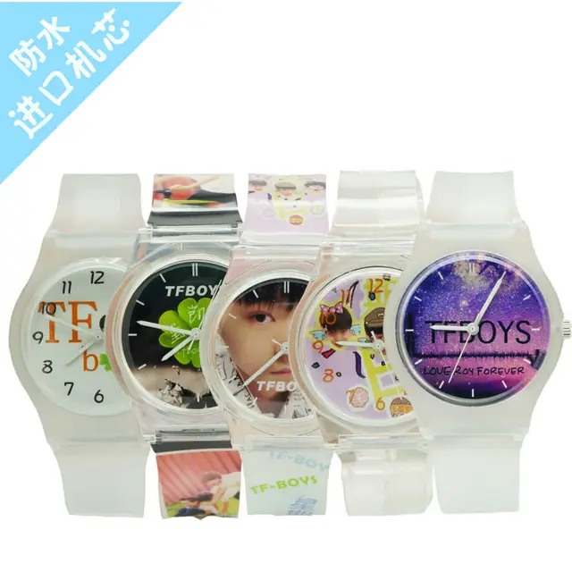 34MM fashion student fashion TFboys dial wristwatches for boys&girls promotion g 34MM fashion student fashion TFboys dial wristwatches for boys&girls promotion g