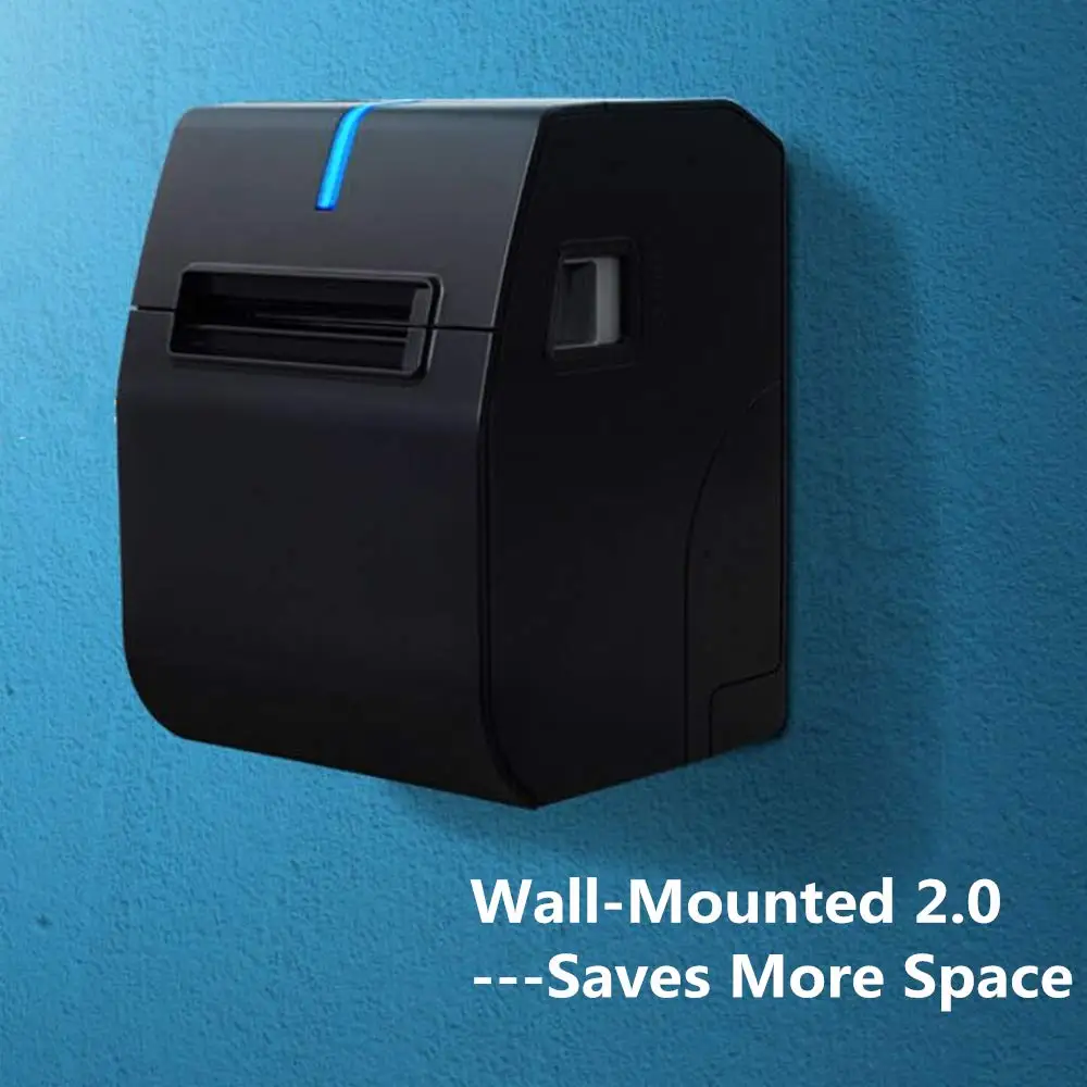 Issyzonep Thermal Receipt Printer 80mm Pos Printer 3 Inch Usb