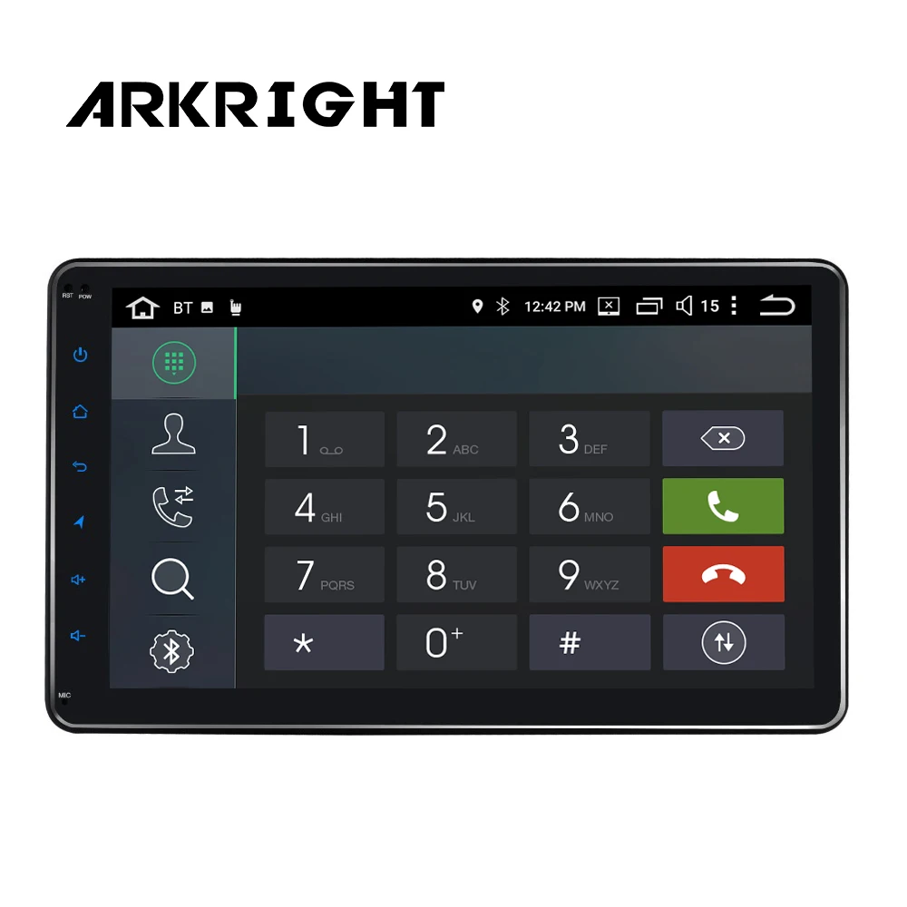 ARKRIGHT 10,1 ''2 Din Android автомобильное радио/головное устройство/HU/gps навигация/Автомобильный мультимедийный плеер SPDIF spilt экран Carplay