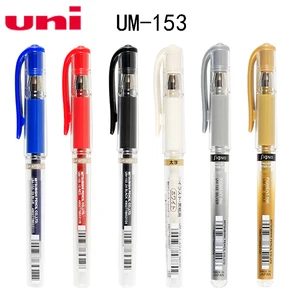 12pcs Uni-Ball Signo Broad UM-153 Gel Ink Pen 1 mm stylo 12 Pieces for School Supply Office Stationery