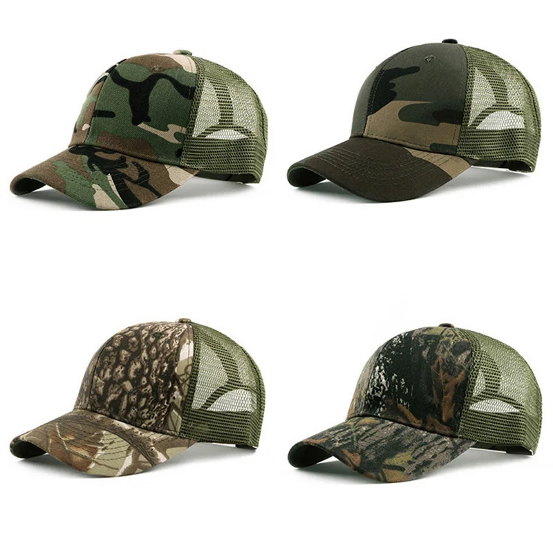 

New Outdoor Camouflage Hat Visor Baseball Breathable Running Mountaineering Hat Quick-Drying Hunting Hat