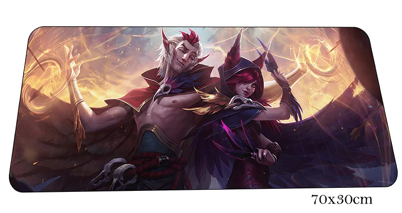 Xayah коврик для мыши, компьютерный геймер Коврик для мыши 700x300X2 мм, высококачественный коврик для мыши, эргономичный гаджет, подарок на Хэллоуин, настольные коврики