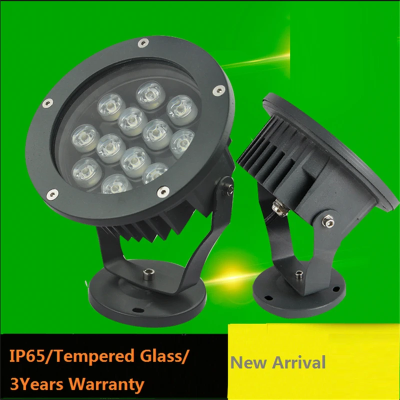 Goede IP65 Outdoor led spot lamp voor tuin, park, bomen, afforest, landschap, 100 240 v ingang 9 w 12 w hoge helderheid overstroming licht