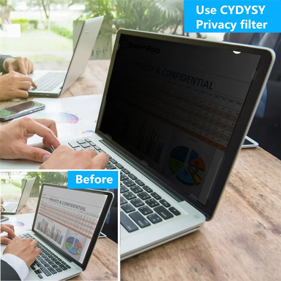 13.3 inch Privacy Filter Anti-Glare Screen Protective film for Widescreen 16:9 Laptop 294mm*165mm 13.3 inch Privacy Filter Anti-Glare Screen Protective film for Widescreen 16:9 Laptop 294mm*165mm