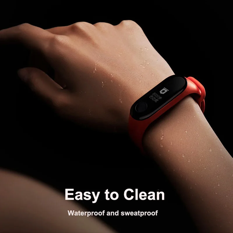 XShum mi band 4 браслет ремешок для силиконовой Xiaomi Band 3 4/3 на руку замена Смарт
