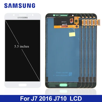 

5 piece/lot Test LCD For Samsung J710 Adjust LCD Display Touch Screen Digitizer For Samsung J7 2016 J710H J710M J710T Display