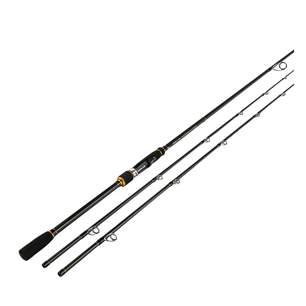 

Test 10-40g Sensitive Fishing Rod Carbon Rod 2.4m Spinning Fishing rod Extra-Fast Action M MH 2 Tips Fishing Pole Casting Rod