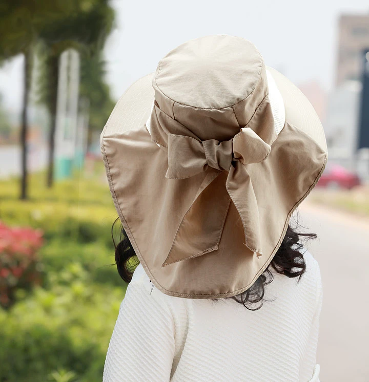 حار بيع الأزياء كبيرة الحواف قبعات للحماية من الشمس طوي Sunhats إمرأة الذاتي التعادل القوس المرأة قبعة الصيف شاطئ كاب مرن أغطية الرأس حار بيع الأزياء كبيرة الحواف قبعات للحماية من الشمس طوي Sunhats إمرأة الذاتي التعادل القوس المرأة قبعة الصيف شاطئ كاب مرن أغطية الرأس