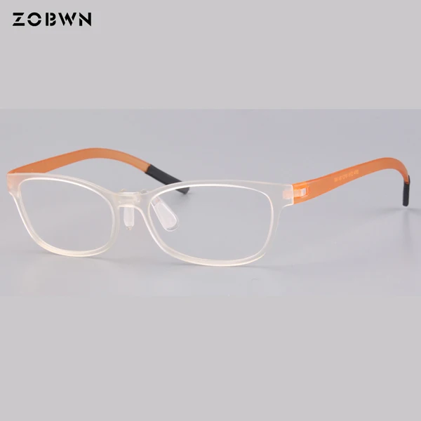 Очки "Кошка" Женская оправа мужские очки с прозрачной оправой Чрезвычайно легкие Рецептурные очки хорошая гибкость индивидуальность Tide - Цвет оправы: ZB-EF4  C15