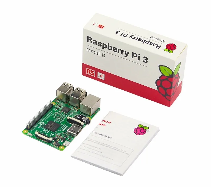 RS Version Made in UK Original Raspberry Pi 3 Model B RPI 3 with 1GB LPDDR2 BCM2837 Quad-Core WiFi&Bluetooth4.0