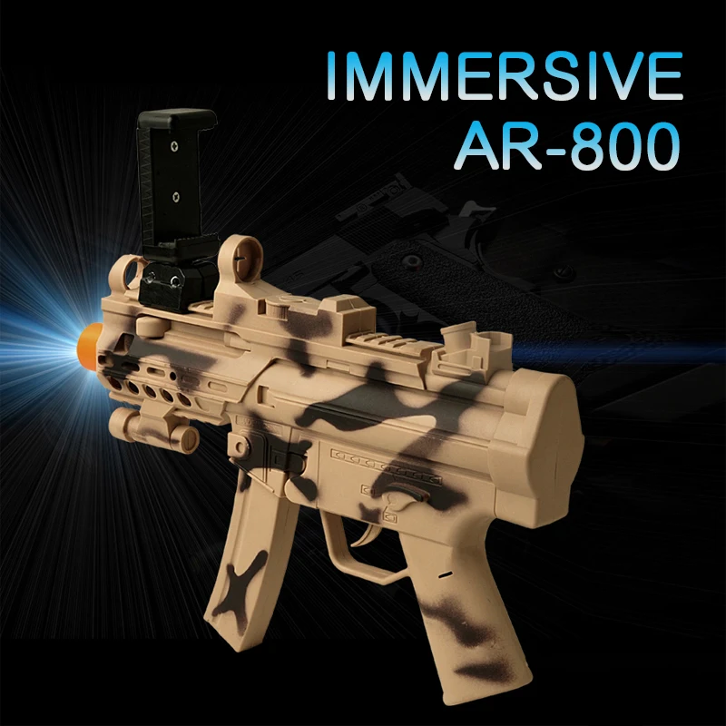 

Newest style AR-Gun AR Game Gun for kids electric toy with shoot games bluetooth controller for Android iOS iPhone Phones 4624
