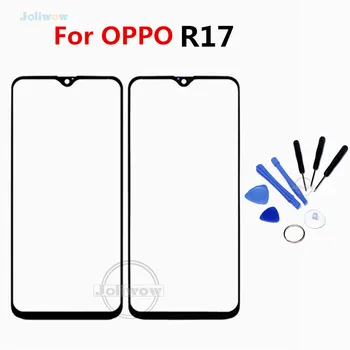 

For OPPO R17 touch panel replacement Front Outer Screen Glass Lens cover For oppo r 17 r17 touch panel glass Without Flex