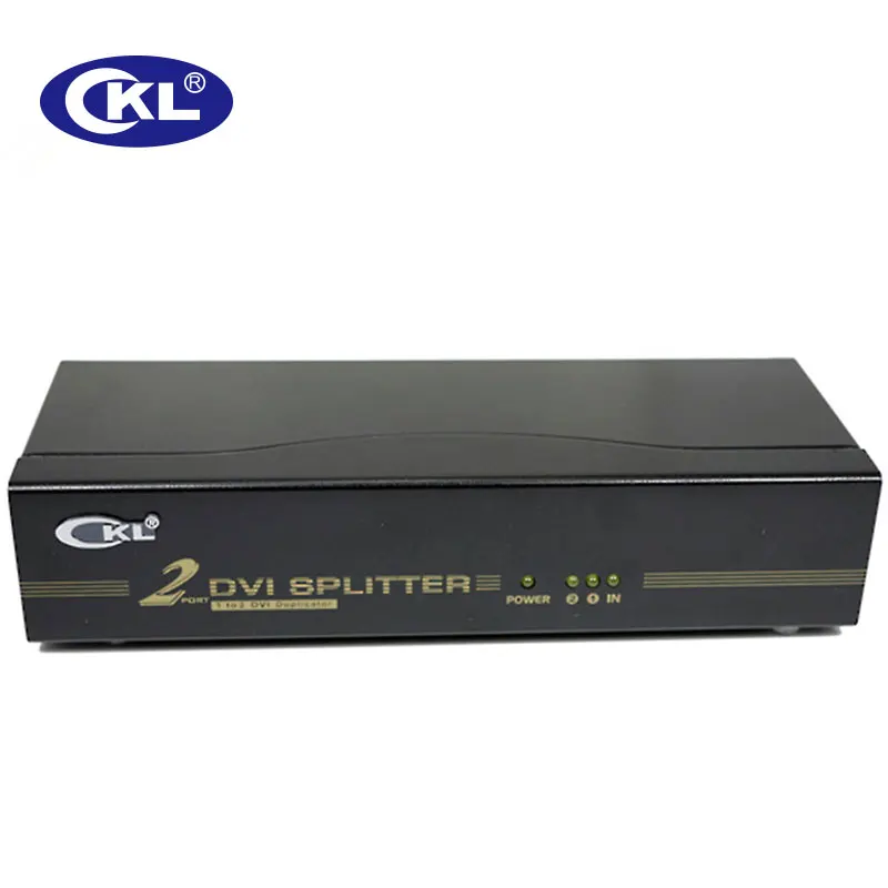 CKL 1x2 2 порта DVI разделитель устройство для совместного использования видео