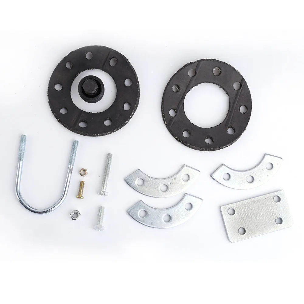 Discount Silver 80cc 2-Stroke Petrol Gas Motor Engine Kit DIY Motorized Bicycle Bike 8
