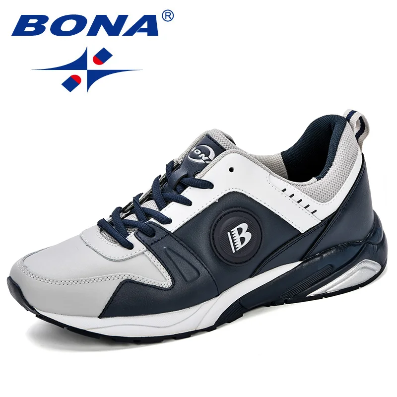 BONA New Popular Style Lightweight Outdoor Men Sport Running Shoes Breathable Soft Athletics Joggingcomfortable Sneakers Shoes BONA New Popular Style Lightweight Outdoor Men Sport Running Shoes Breathable Soft Athletics Joggingcomfortable Sneakers Shoes